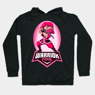 Breast Cancer Awareness, Pink Ribbon Warrior, Superhero Gift Hoodie